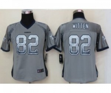 nike women nfl jerseys dallas cowboys #82 jason witten grey[Elite drift fashion]