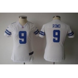 nike women nfl jerseys dallas cowboys #9 romo white[nike]