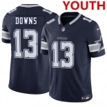 Youth Dallas Cowboys #13 Caleb Downs Navy 2026 Draft F.U.S.E Vapor Untouchable Limited Stitched Football Jersey Youth Dallas Cowboys #13 Caleb Downs Navy 2026 Draft F.U.S.E Vapor Untouchable Limited Stitched Football Jersey