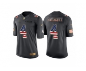 Youth Dallas Cowboys #4 Dak Prescott Anthracite Salute to Service USA Flag Fashion Jersey Youth Dallas Cowboys #4 Dak Prescott Anthracite Salute to Service USA Flag Fashion Jersey