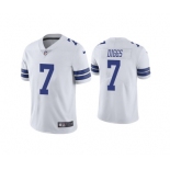 Youth Dallas Cowboys #7 Trevon Diggs White Vapor Untouchable Limited Stitched Jersey