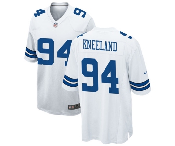 Youth Dallas Cowboys #94 Marshawn Kneeland White Limited Jersey