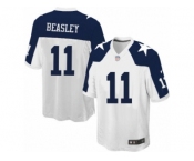 Youth Nike Dallas Cowboys #11 Cole Beasley Game White Throwback Alternate NFL Jersey Youth Nike Dallas Cowboys #11 Cole Beasley Game White Throwback Alternate NFL Jersey