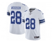 Youth Nike Dallas Cowboys #28 Darren Woodson Vapor Untouchable Limited White NFL Jersey