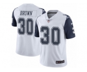 Youth Nike Dallas Cowboys #30 Anthony Brown Limited White Rush NFL Jersey