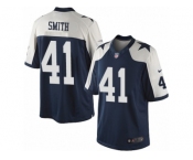 Youth Nike Dallas Cowboys #41 Keith Smith Limited Navy Blue Throwback Alternate NFL Jersey