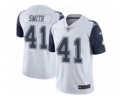 Youth Nike Dallas Cowboys #41 Keith Smith Limited White Rush NFL Jersey