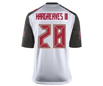 Men's Nike Tampa Bay Buccaneers #28 Vernon Hargreaves III Game White NFL Jersey