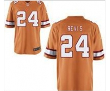 nike nfl jerseys tampa bay buccaneers #24 revis orange[game][revis]