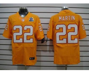 nike nfl jerseys tampa bay buccaneers #22 martin orange[Elite 50th Patch]