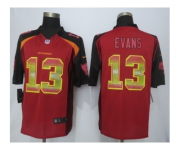 2015 new nike tampa bay buccaneers #13 evans red strobe jerseys[limited]