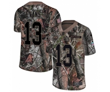 Men's Nike Tampa Bay Buccaneers #13 Mike Evans Limited Camo Rush Realtree NFL Jersey