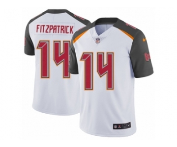 Men's Nike Tampa Bay Buccaneers #14 Ryan Fitzpatrick White Vapor Untouchable Limited Player NFL Jersey