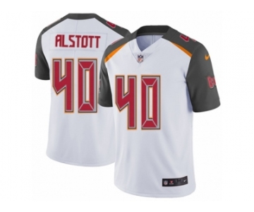 Men's Nike Tampa Bay Buccaneers #40 Mike Alstott Vapor Untouchable Limited White NFL Jersey