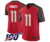 Men's Tampa Bay Buccaneers #11 Blaine Gabbert Red Team Color Vapor Untouchable Limited Player 100th Season Football Jersey Men's Tampa Bay Buccaneers #11 Blaine Gabbert Red Team Color Vapor Untouchable Limited Player 100th Season Football Jersey