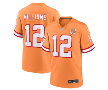 Men's Tampa Bay Buccaneers #12 Doug Williams Orange Limited Stitched Jersey
