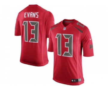 Men's Tampa Bay Buccaneers #13 Mike Evans Red Color Rush Limited Jersey