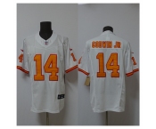 Men's Tampa Bay Buccaneers #14 Chris Godwin Jr. White 2025 F.U.S.E. Vapor Limited Football Stitched Jersey