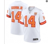 Mens Tampa Bay Buccaneers #14 Chris Godwin Nike White 50th Season F.U.S.E. Limite Jersey