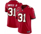 Men's Tampa Bay Buccaneers #31 Antoine Winfield Jr White 2026 With 4-Star C Patch Vapor Limited Football Stitched Jersey Men's Tampa Bay Buccaneers #31 Antoine Winfield Jr White 2026 With 4-Star C Patch Vapor Limited Football Stitched Jersey
