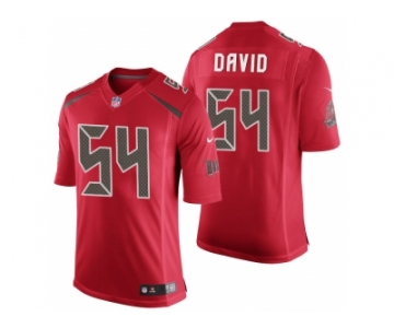 Men's Tampa Bay Buccaneers #54 Lavonte David Red Color Rush Limited Jersey