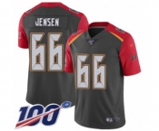 Men's Tampa Bay Buccaneers #66 Ryan Jensen Limited Gray Inverted Legend 100th Season Football Jersey Men's Tampa Bay Buccaneers #66 Ryan Jensen Limited Gray Inverted Legend 100th Season Football Jersey