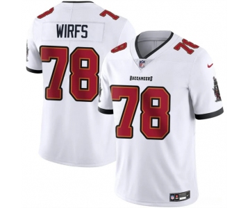 Men's Tampa Bay Buccaneers #78 Tristan Wirfs White 2025 Vapor Untouchable Limited Football Stitched Jersey