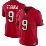 Men's Tampa Bay Buccaneers #9 Emeka Egbuka Red 2025 Draft Vapor Limited Football Stitched Jersey Men's Tampa Bay Buccaneers #9 Emeka Egbuka Red 2025 Draft Vapor Limited Football Stitched Jersey
