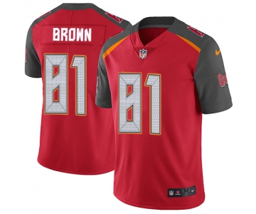 Nike Buccaneers #81 Antonio Brown Red Team Color Men's Stitched NFL Vapor Untouchable Limited Jersey