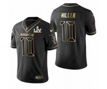Tampa Bay Buccaneers #11 Scotty Miller Black Golden Super Bowl LV Jersey