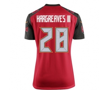 Women Tampa Bay Buccaneers #28 Vernon Hargreaves III Nike Red Jersey
