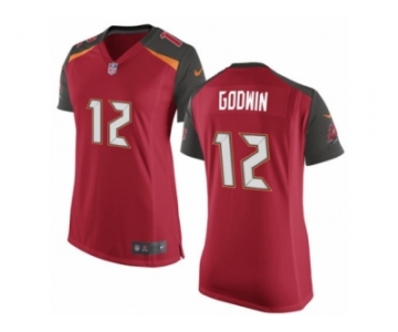 Women's Nike Tampa Bay Buccaneers #12 Chris Godwin Limited Red Team Color NFL Jersey