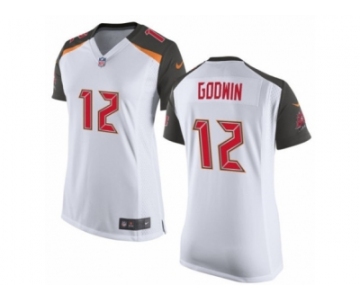 Women's Nike Tampa Bay Buccaneers #12 Chris Godwin Limited White NFL Jersey