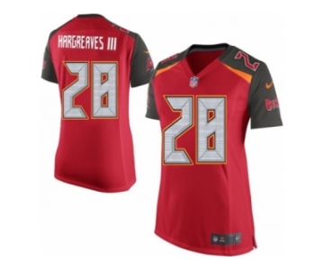 Women's Nike Tampa Bay Buccaneers #28 Vernon Hargreaves III Game Red Team Color NFL Jersey