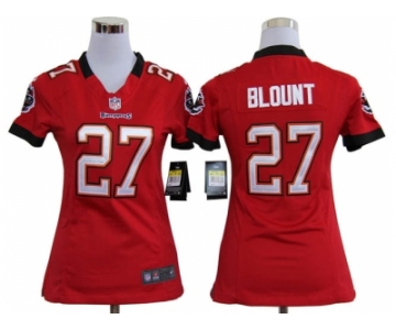 nike women nfl jerseys tampa bay buccaneers #27 blount red[nike]