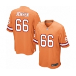 Youth Nike Tampa Bay Buccaneers #66 Ryan Jensen Limited Orange Glaze Alternate NFL Jersey