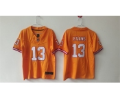 Youth Tampa Bay Buccaneers #13 Mike Evans Orange F.U.S.E Throwback Vapor Untouchable Limited Stitched Jersey