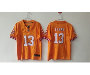 Youth Tampa Bay Buccaneers #13 Mike Evans Orange F.U.S.E Throwback Vapor Untouchable Limited Stitched Jersey