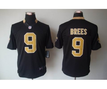 nike nfl jerseys new orleans saints #9 brees black[nike limited]
