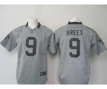 nike nfl jerseys new orleans saints #9 brees gray[game]