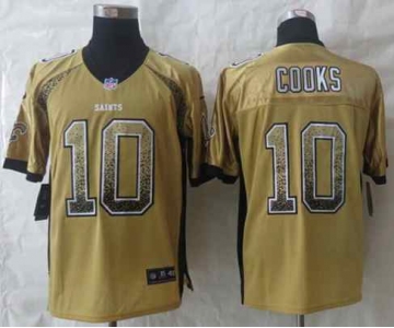 nike nfl jerseys new orleans saints #10 cooks golden[Elite drift fashion][cooks]