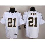 nike nfl jerseys new orleans saints #21 lewis white[Elite][lewis]