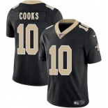 Men's New Orleans Saints #10 Brandin Cooks Black 2025 Vapor Limited Football Stitched Jersey