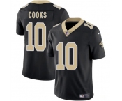Men's New Orleans Saints #10 Brandin Cooks Black 2025 Vapor Limited Football Stitched Jersey