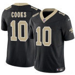 Men's New Orleans Saints #10 Brandin Cooks Black F.U.S.E Vapor Limited Football Stitched Jersey