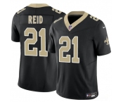 Men's New Orleans Saints #21 Justin Reid Black 2025 F.U.S.E. Vapor Limited Football Stitched Jersey