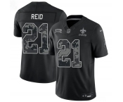 Men's New Orleans Saints #21 Justin Reid Black F.U.S.E. 2026 Salute to Service Limited Football Stitched Jersey Men's New Orleans Saints #21 Justin Reid Black F.U.S.E. 2026 Salute to Service Limited Football Stitched Jersey