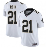 Men's New Orleans Saints #21 Justin Reid White 2025 Vapor Limited Football Stitched Jersey