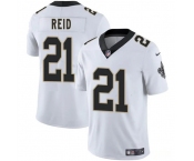 Men's New Orleans Saints #21 Justin Reid White 2025 Vapor Limited Football Stitched Jersey