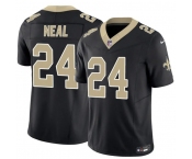 Men's New Orleans Saints #24 Devin Neal Black 2025 F.U.S.E Vapor Limited Football Stitched Jersey